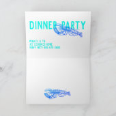 ディナー招待状 カード (内部)