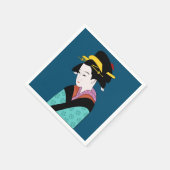 ディナー日本のパーティー スタンダードカクテルナプキン (角)