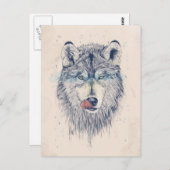 ディナー時間 ポストカード (正面/裏面)