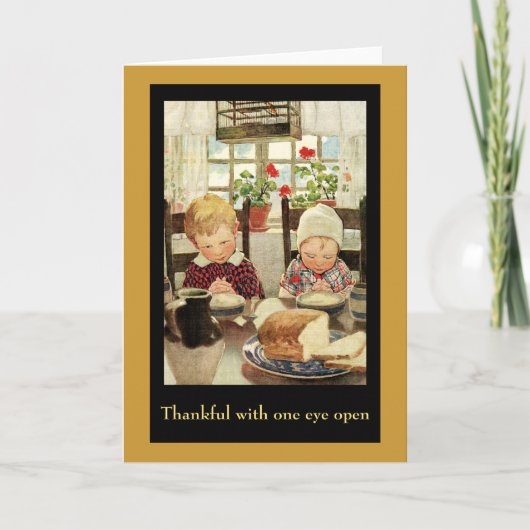 ディナー祈りの言葉 カード (正面)