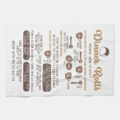 ディナー転がレシピティーキッチンタオル キッチンタオル (横)