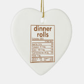 ディナー転が栄養の事実 セラミックオーナメント (右)