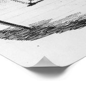 ディナー、イラストレーション「Sketches by Boz」より ポスター (角)