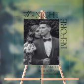 ディナー・ウェルカムの前の結婚夜 アクリルサイン (ニュートラル)