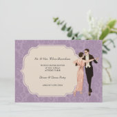 ディナー&ダンスパーティーヴィンテージ招待状 招待状 (スタンド正面)