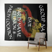 ディナー ハッピーアワー ガールズ ボーイズ ナイトアウト 2024 ワイン タペストリー (インサイチュ(横))