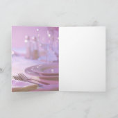 ディナー・パーティカード(1) カード (内部)