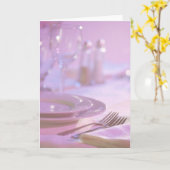 ディナー・パーティカード(1) カード (黄色い花)