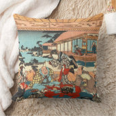 ディナー・パーティ1840年 クッション (ブランケット)