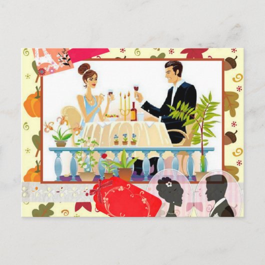 ディナー ポストカード (正面)