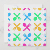 ディナー/ランチ/ BBQ - SRF 招待状 (正面)