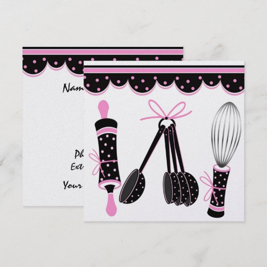 ディナー/ランチ – SRF 招待状 (正面/裏面)