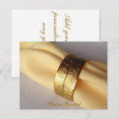 ディナー/宴会の招待状 招待状 (正面/裏面)