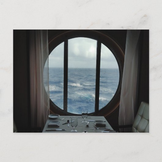 ディナー(海表示) ポストカード (正面)