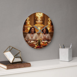 ディナーJ ラージ壁時計