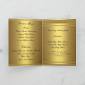 ディナ企業のーパーティーロゴの追加 招待状 (内部)