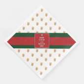 ディナ保ーサイズの紙ナプキン (コーナー)