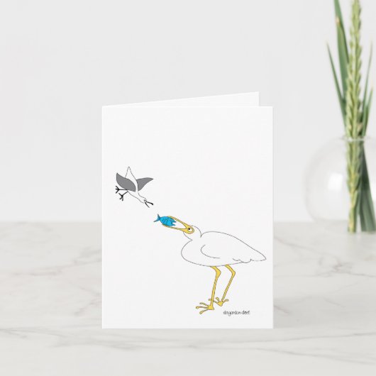 ディナ感謝していーカード用 サンキューカード (正面)