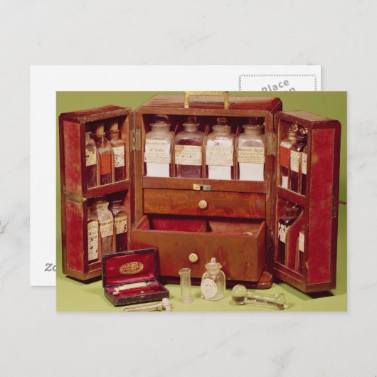 ディネフォード家族化学者による医学胸部 ポストカード (正面/裏面)