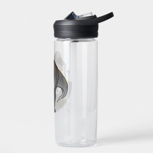 ディノおたくフォーエバー(#1):ティラノサウルスレックス ウォーターボトル (左面)