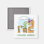 ディノおもしろい2回目 マグネット (正面/裏面)