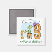 ディノおもしろい3回目 マグネット (正面/裏面)