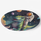 ディノの宇宙 ペーパープレート (アングル)