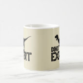 ディノの専門家 – 恐竜の愛好家 コーヒーマグカップ (中央)