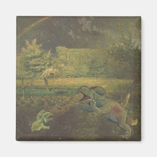 ディノの芽 –  マグネット (正面)