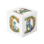 ディノアルファベットアドベンチャーキューブ: A,B,C,D,E フォトキューブ (裏面アングル)