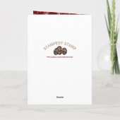 ディノエッグス，子供の恐竜誕生日 カード (裏面)