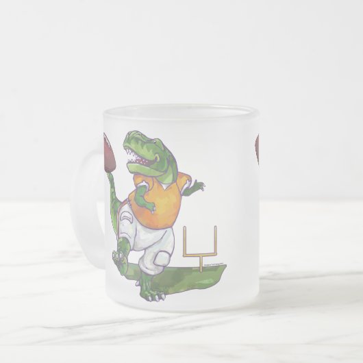 ディノサッカースター フロストグラスマグカップ (正面左)