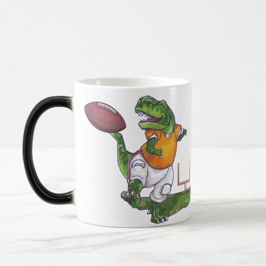 ディノサッカー選手 モーフィングマグカップ (左)