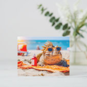 ディノサンバッシングオンビーチ シーズンポストカード (スタンド正面)