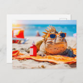 ディノサンバッシングオンビーチ シーズンポストカード (正面/裏面)