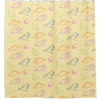 ディノシャワーカーテン シャワーカーテン