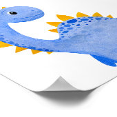 ディノスドールー子供の誕生日歓迎 ポスター (角)