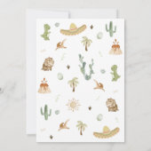 ディノスリーエスタ3rd誕生日招待状 招待状 (裏面)