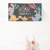 ディノスレッツローア子供の誕生日 横断幕 (インサイチュ)