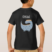 ディノスレッツローア子供の誕生日 Tシャツ (裏面)