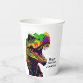 ディノダニの誕生日パーティーの準備をしろ！ 紙コップ (裏面)