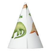 ディノダニTレックス誕生会 パーティーハット (裏面)