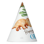 ディノダニTレックス誕生会 パーティーハット (左)