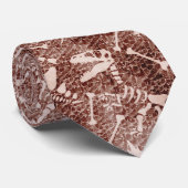 ディノディグブラウン ネクタイ (ロール)