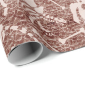 ディノディグブラウン ラッピングペーパー (ロールコーナー)