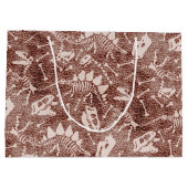 ディノディグブラウン ラージペーパーバッグ (裏面)