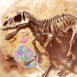 ディノディグレインボー ピックルボールラケット