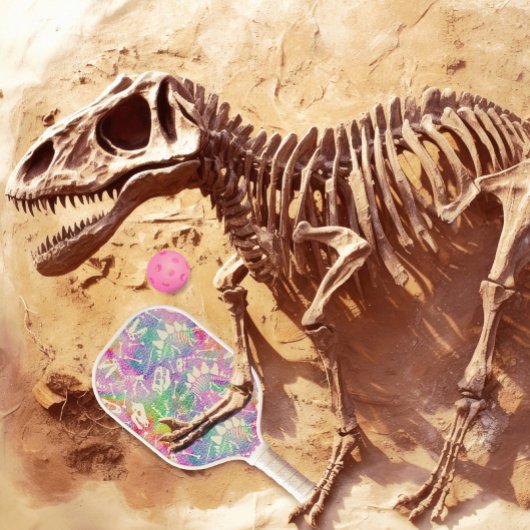 ディノディグレインボー ピックルボールラケット