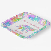 ディノディグレインボー ペーパープレート (傾斜あり)