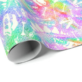 ディノディグレインボー ラッピングペーパー (ロールコーナー)